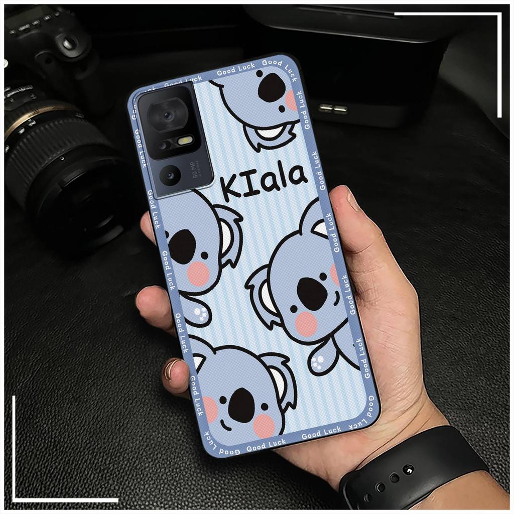Silicone Full Wrap Phone Case For TCL 40SE/T610K Soft Case Anti-dust Anti-knock Shockproof Back Cover Cute Waterproof