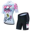 Team Edition Tour De France Cycling Suit Bicycle Summer Breathable Mountain Bike Short Sleeve Cycling Suit Set