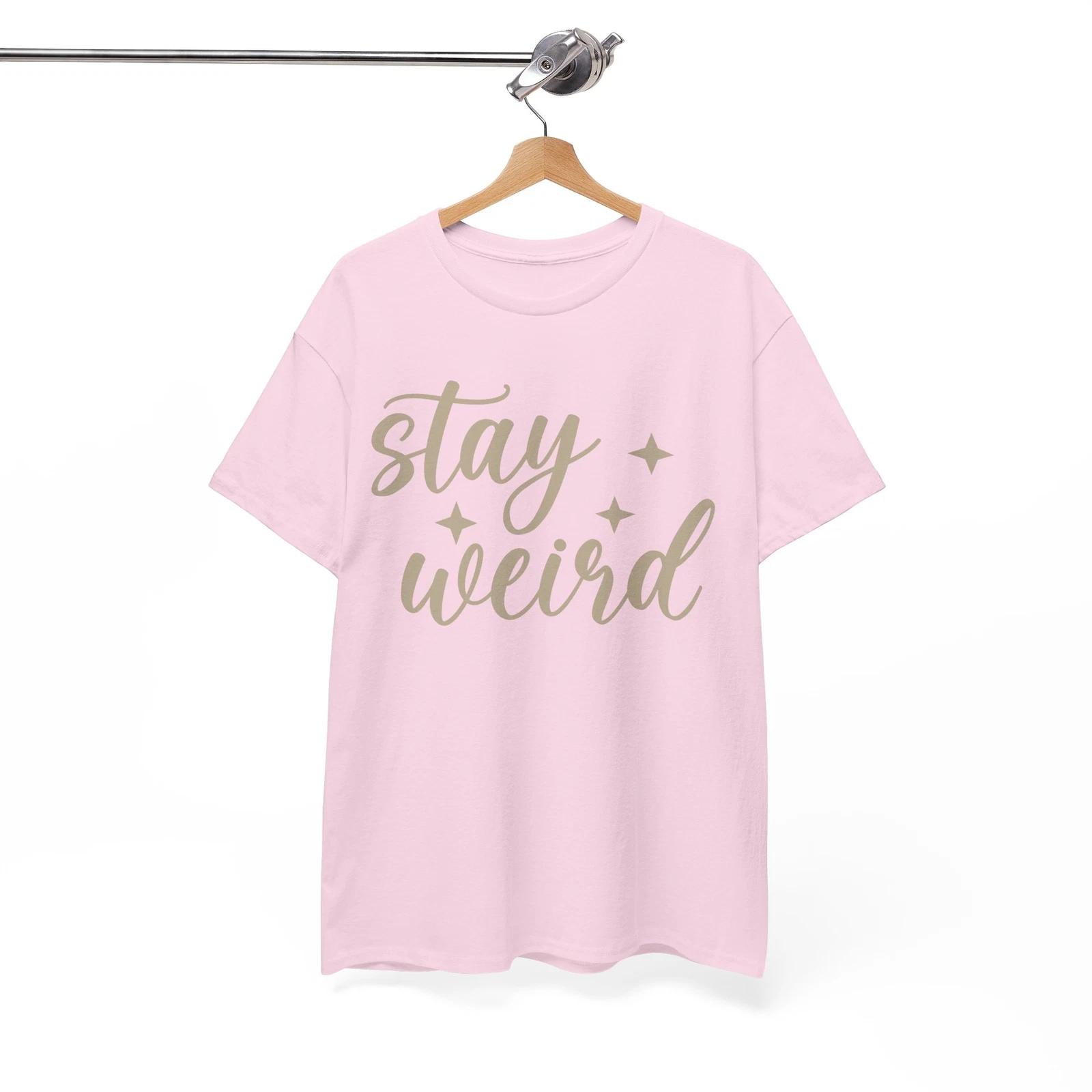 Weird is Cool T-Shirt | Fun & Alternative Graphic Tee | Girl Power Shirt S