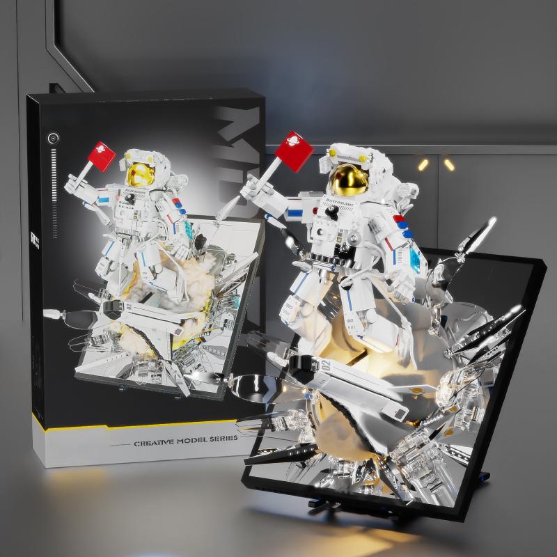 High-Standard 3D High-Standard Light High-Standard Astronaut First-Class  Mecha High-Standard Art First-Class Construction-Set First-Class WITH BOX