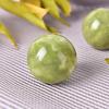 2Pcs Stress Hand Wrist Natural Jade Ball Health Therapy Hand Massage Ball