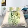 Home Textiles Quilt Cover Set 3D Dreamcatcher Print Bedding Suit Hot Sale Polyester Duvet Covers Home Bedclothes