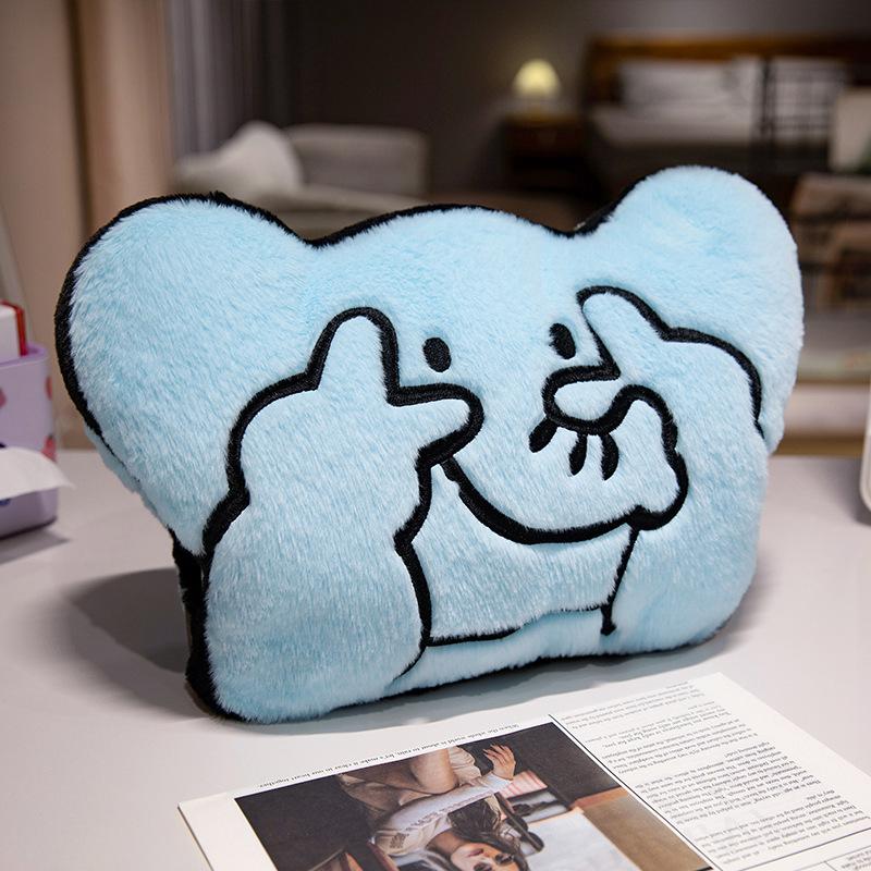 Animal Pillow Sheep Pig Dog Elephant Bunny Plush Toys Stuffed Animal  Doll Room Sofa Decor Easter Soft Pillow Gifts For Kid