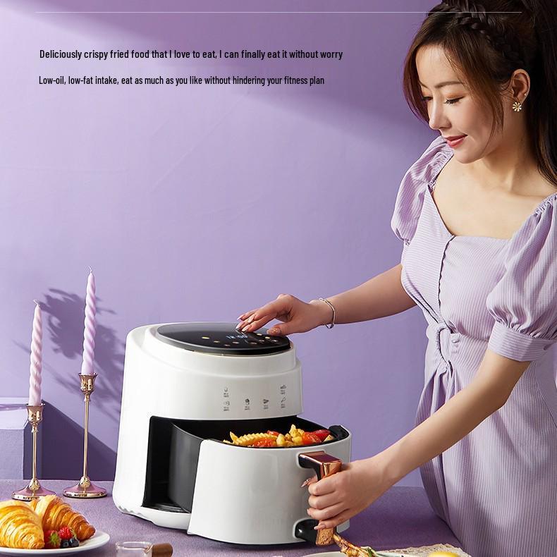 Multifunctional 8L Air Fryer, Oil-Free, 110V US Standard for Home Use