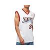 T-shirt - Mitchell Et Ness - Nba Swingman - Blanc - Manches Courtes - Respirant