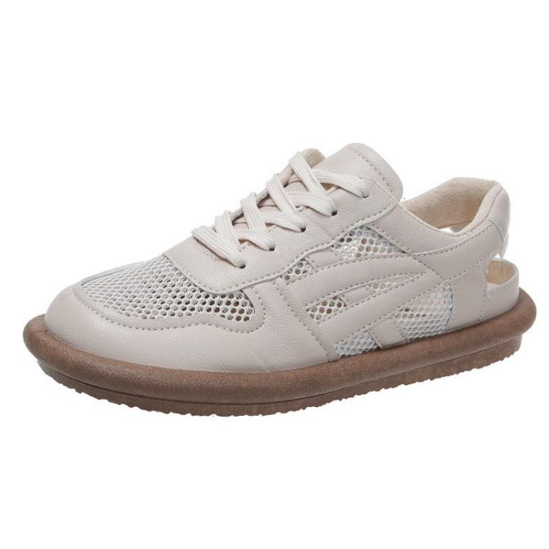 Fashion Hot Selling 2025 Spring Fashion Women Sandals Designer Lace Up Shoes for Women Thick Sole Outside Walking Shoes Female Zapatos