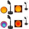 Beautiful Sunset Projection Lamp In Rainbow Colors For Creative Spaces And Captivating Photography