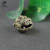 Red Eyes Brass Copper Fierce Tiger Good Security Tinkle Bell Charm for Bracelet & Anklet Jewelry Accessory Making & Pendant Pet