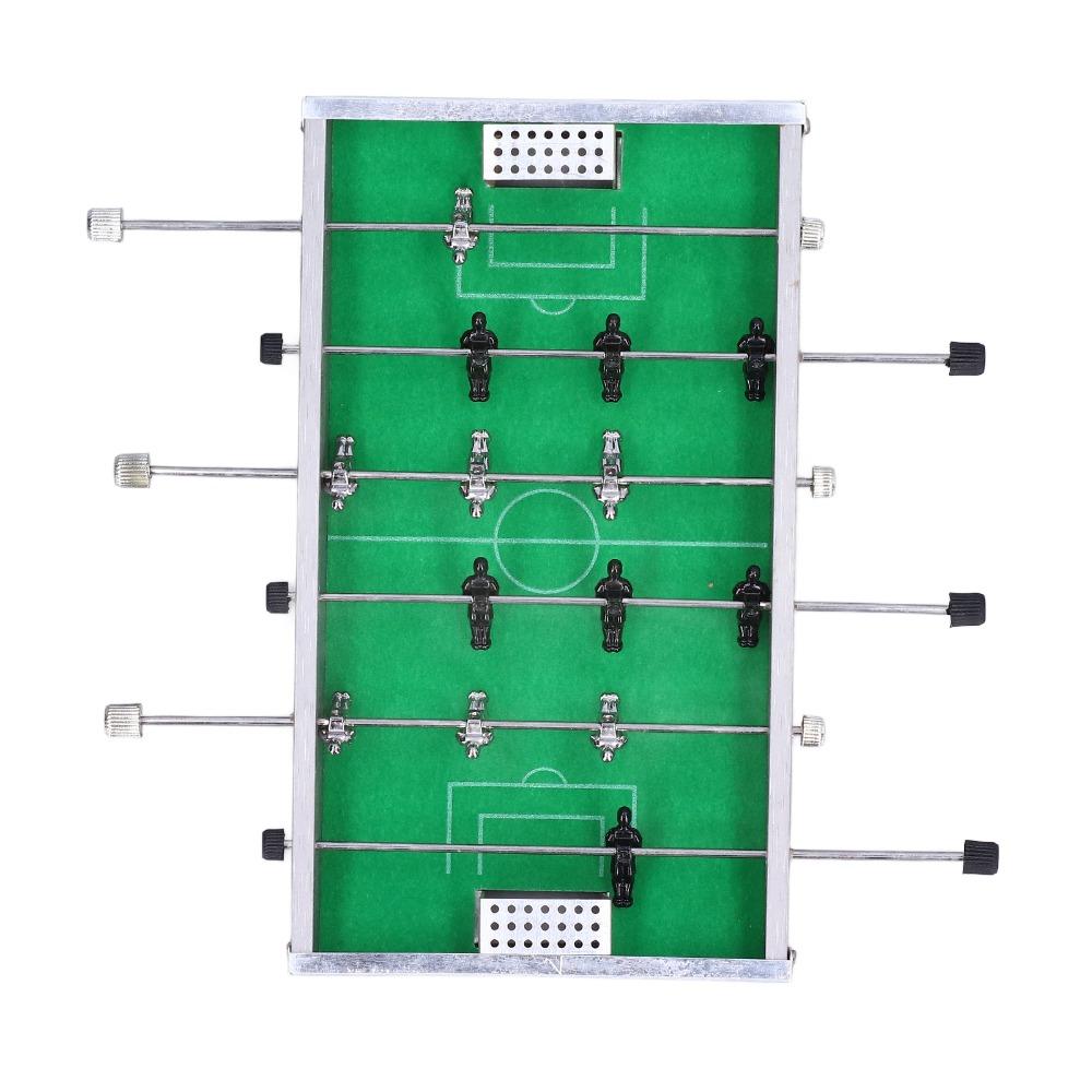 Mini desktop size Table Football Machine Aluminum wooden material Interactive design Desktop Foosball Portable structure