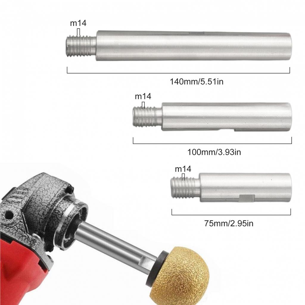 Extension Shafts Polishing Pads Set Polishing Pads Thread Adapter