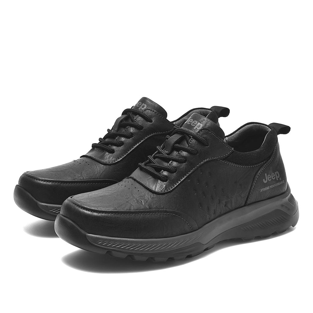 Jeep Trendy Off-Road Casual Versatile Lightweight Low-Top Outdoor Functional Shoes Men Shoes Black P431292151