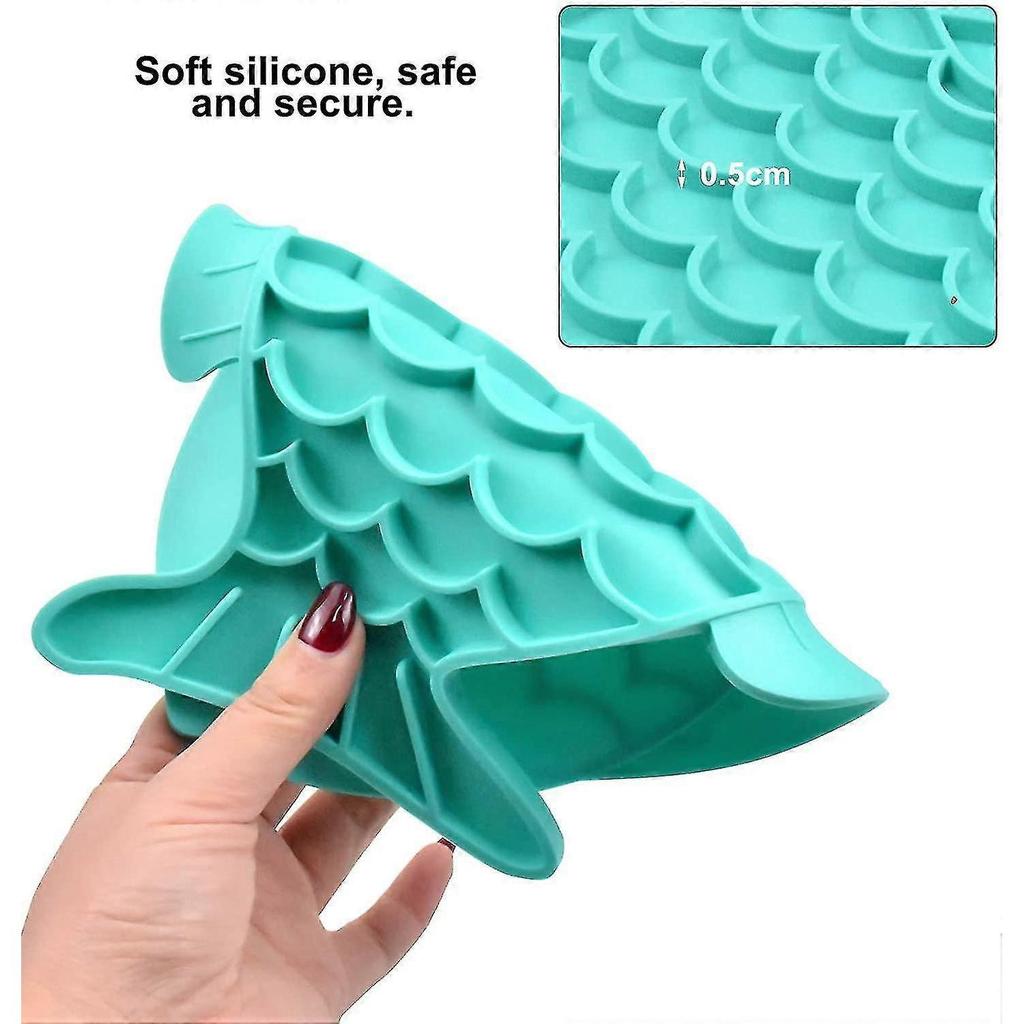 Silikon-Leckmatte Haustier-Leckmatte Leckmatte Für Hunde Katzen Und Welpen Fischförmig