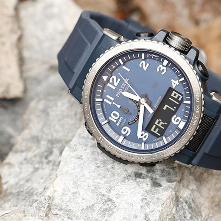 Casio Men PRO TREK Blue Watch PRW-50YFE-2APR PRW-50YFE-2APR