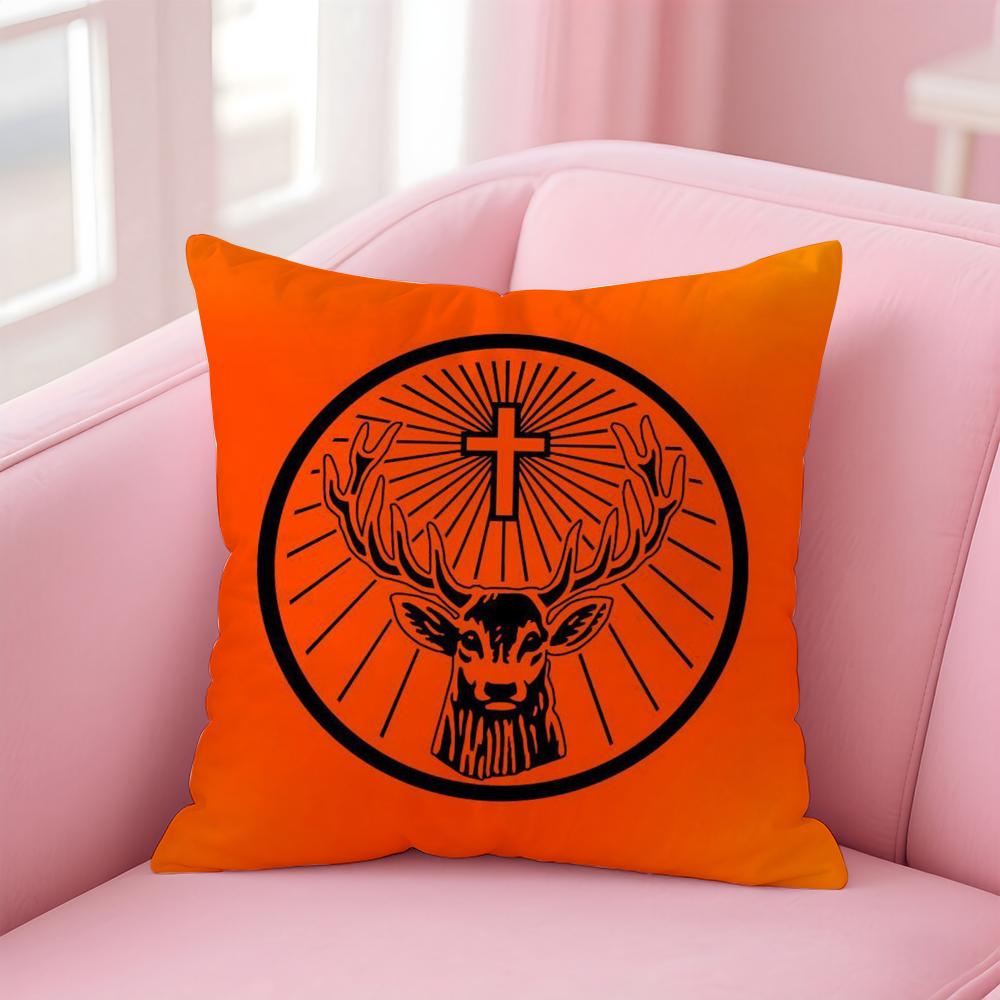 Beliebte Marken J-JagermeisterS Kissenbezug Bequemer Wende-Kissenbezug Ideal für Auto Sofa Schlafzimmer & Mehr