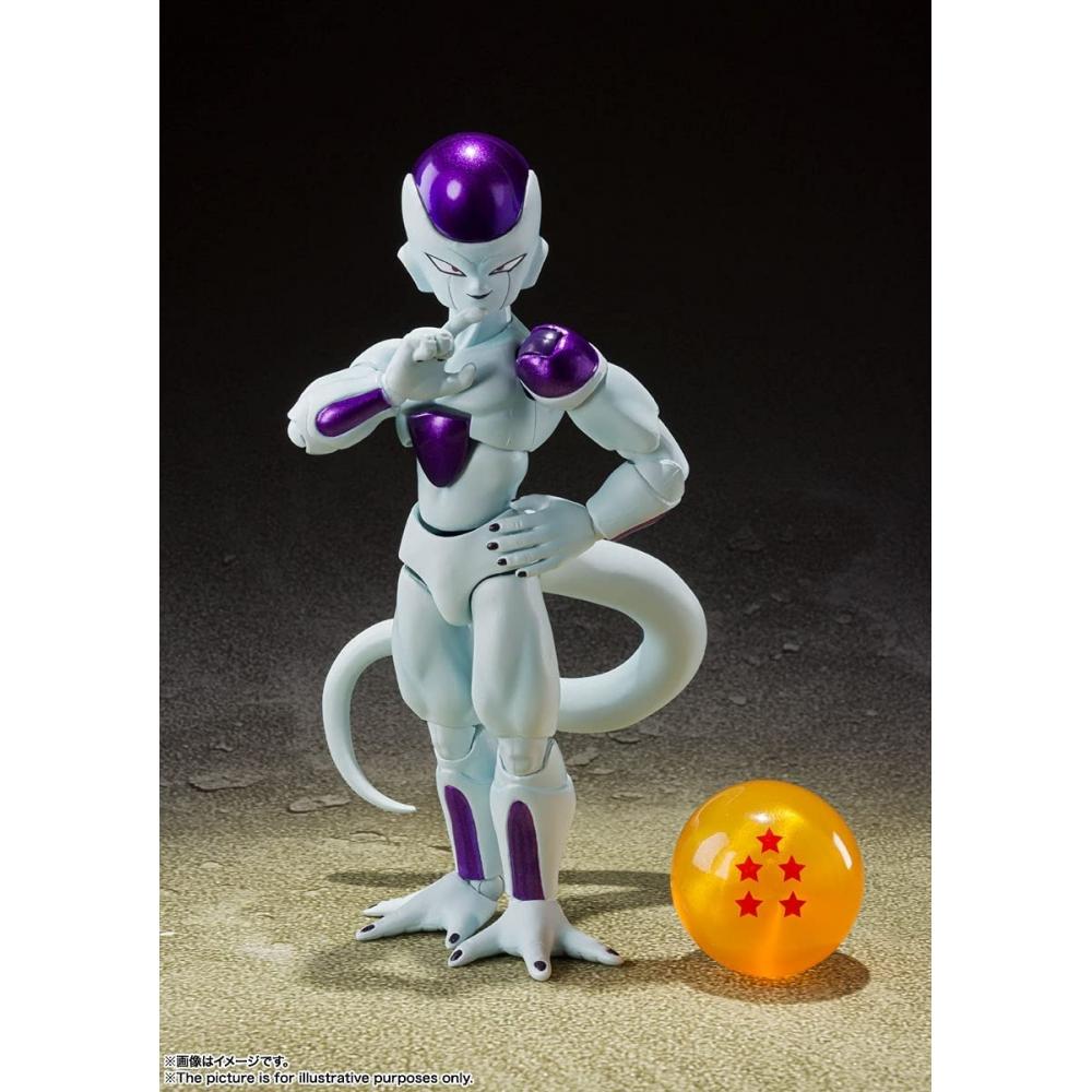 S.H.Figuarts Dragon Ball Z Frieza Fourth Form Approx. 120mm ABS&PVC Painted Movable Figure BAS62977