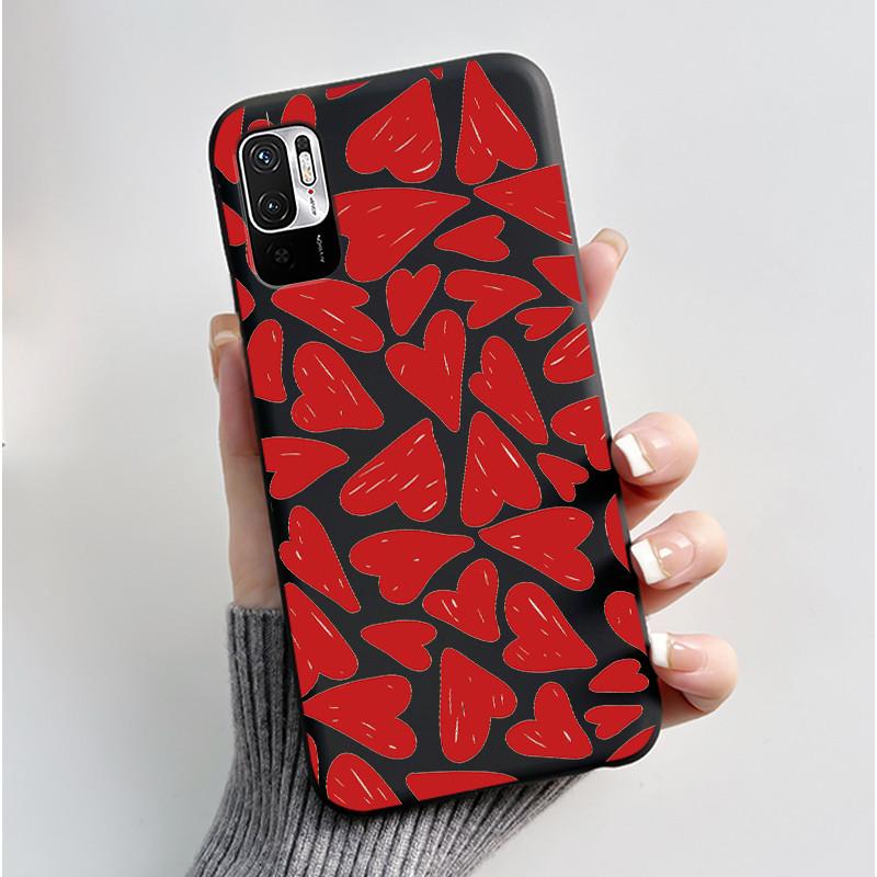 Casing For Redmi Note 10 JE 10T JE Phone Case Luxury Dragon Cute Cool Boys Girls Shockproof Black Matte Soft Silicone Back Cover