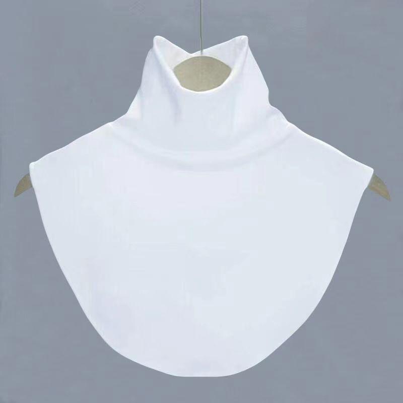 Muslimischer Rollkragen Falscher Kragen Damen Jersey Hijab Nackenbedeckung Muslimische Innenmütze Turban Islam Modal Dickey-Kragen