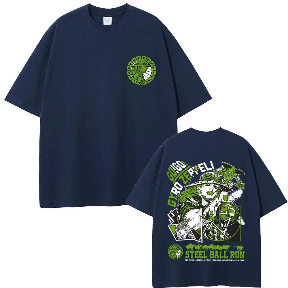 2026 New Tshirt with the patterns of Kyo Shurun and Kyo Shoutarou from the anime JOJOs Bizarre Adventure