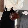MOODS Red Color Top-handle Bags For Women Vintage Small Pillow Shoulder Cross Body Bag 2026 Luxury Designer Purses And Handbags
