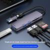Five-in-One USB 3.0 Docking Station & Card Reader for Laptops, Tablets, Phones - Multifunctional Hub Expander