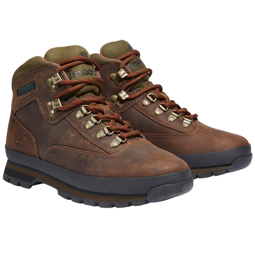 Timberland Classic Euro Hiker Hiking Boots for Men TB0951002141 Brown 11.0 / 29.0cm