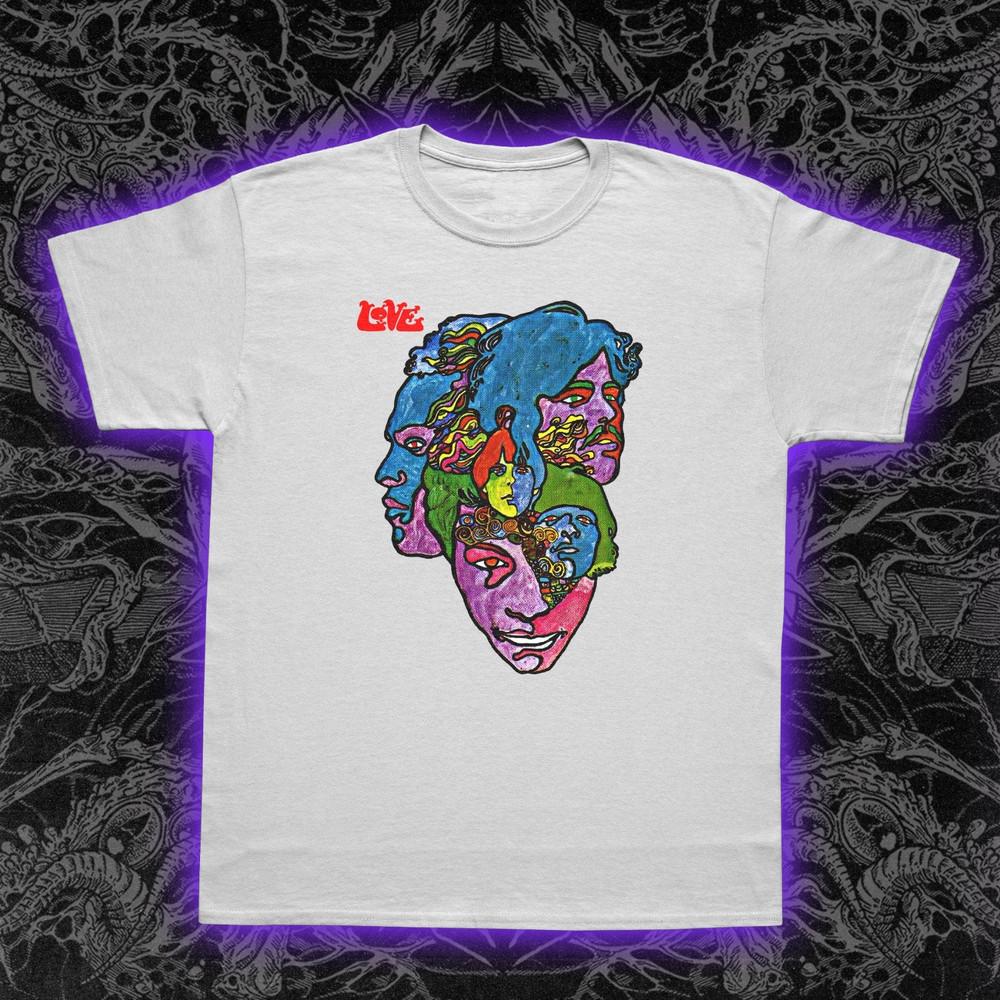 Love Forever Changes T-Shirt Psychedelic Folk Rock 60s Music Tee S-5XL