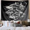 Wolf Pack Wilderness Tapestry Room Decoration Wall Hanging for Living Room Bedroom, Dormitory, Birthday and Christmas Gifts