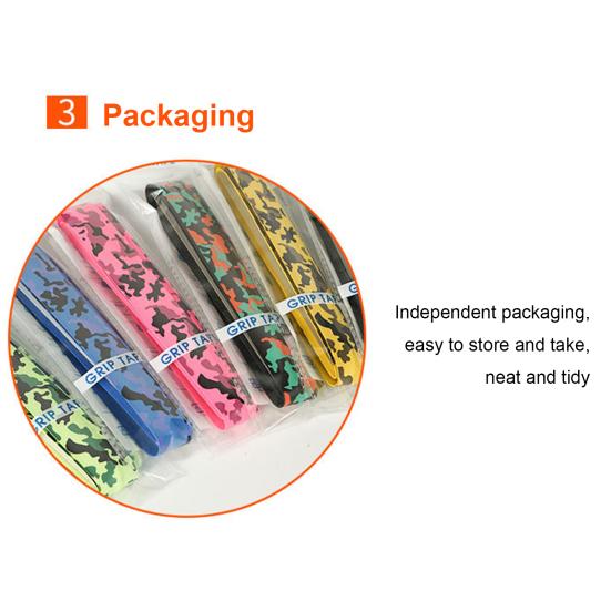 Tennis Racket Badminton Racket Grip Tape Overgrip Bright Color Anti-Slip Sweat Absorbent Tennis Racket Grip Sports Supplies