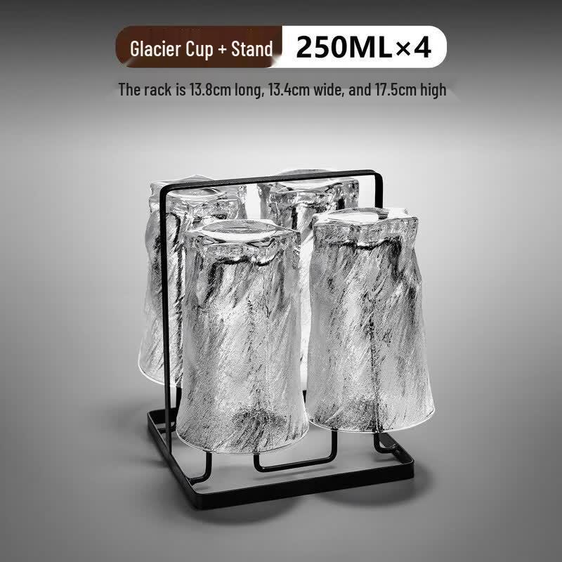 Qiwei Vintage Glacier Glass Tumbler