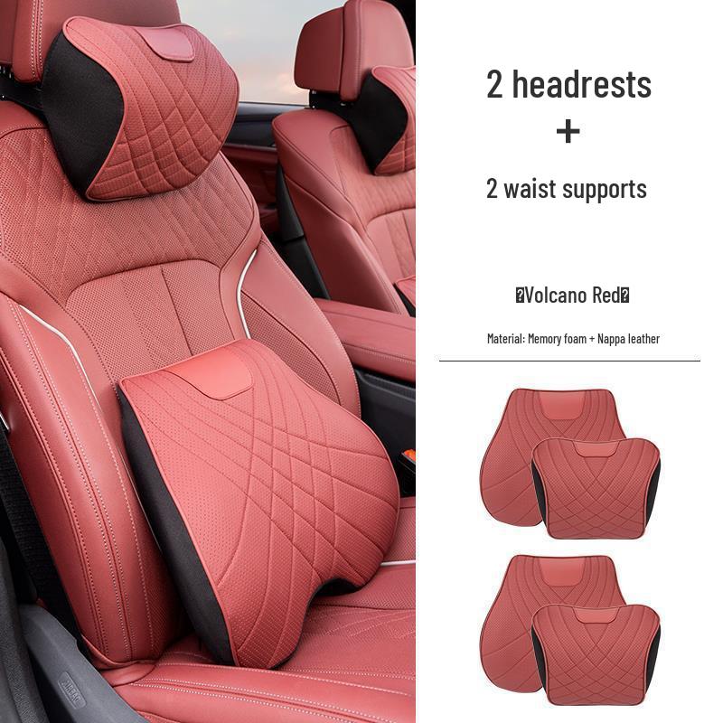 BYD Han Headrest & Lumbar Support: Neck Protection Pillow for DMi, DMp, and EV Versions