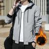 Coat Men's Autumn and Winter Jacket American Clothes Handsome Casual Jacket Hooded Fashion Storm Coat.