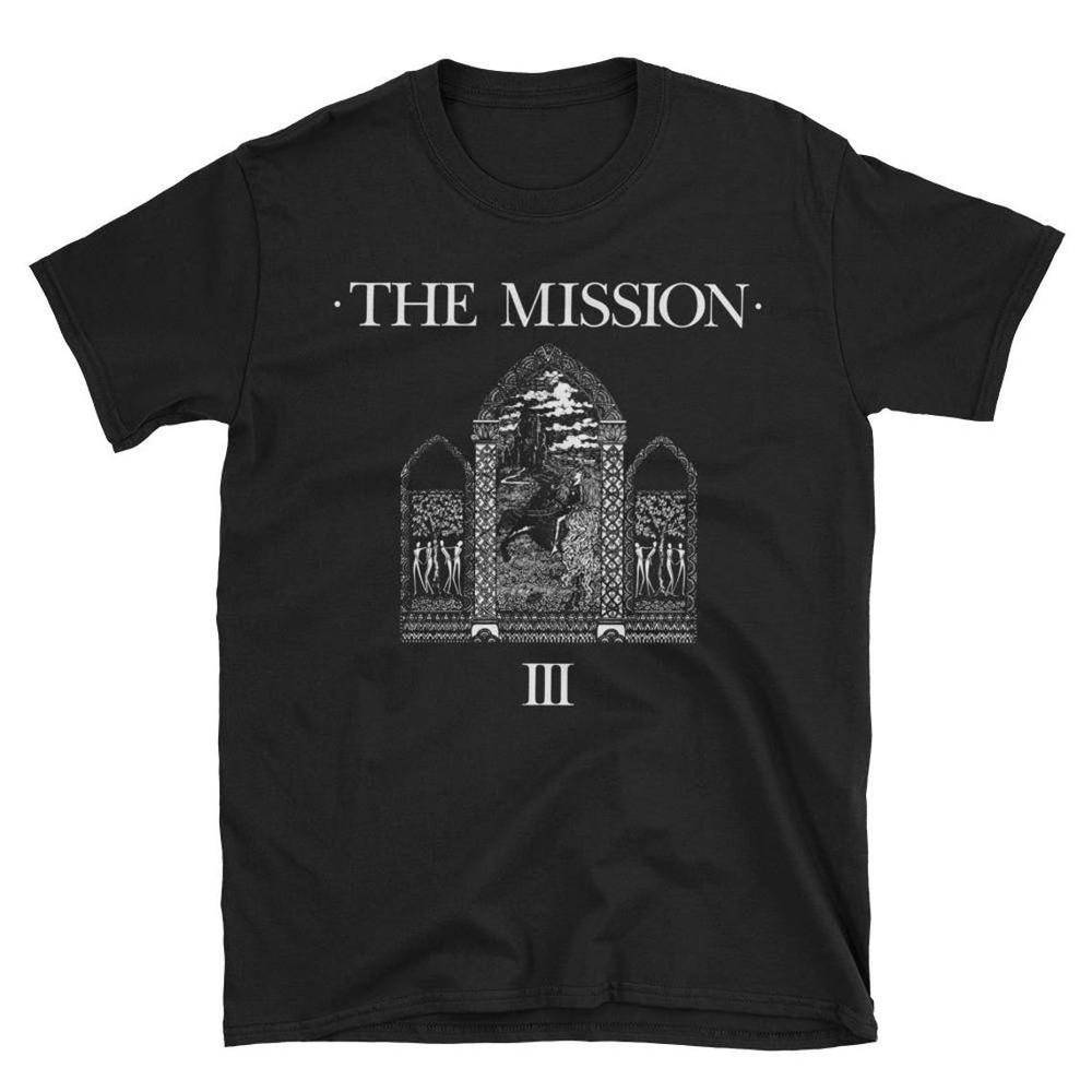 

The Mission UK T-Shirt Sisters of Mercy Bauhaus Joy Division New Ord, Unisex tee 4XL