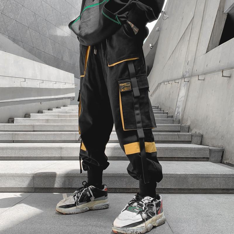 Hip Hop Vīriešu Streetwear Bikses Vīriešu