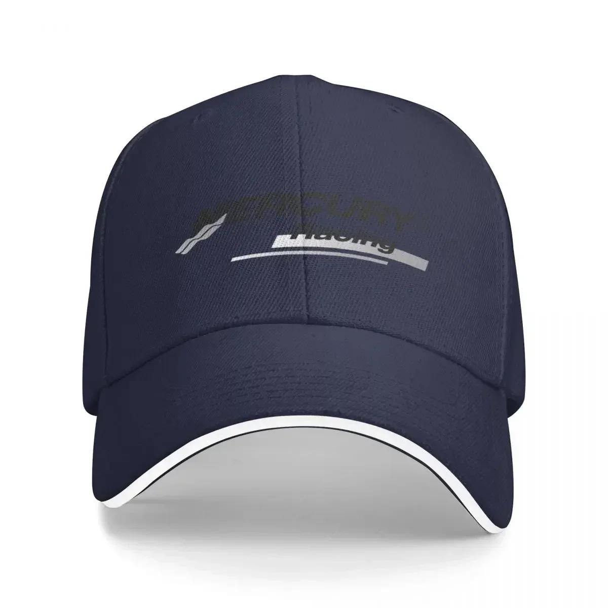 

2023 Нова Кепка з Логотипом Mercury Racing Аксесуари Чоловіки Жінки Тракер Кепка Вінтажна Сонцезахисна Кепка Регульована One Size