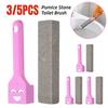 3/5PCS Natural Pumice Stone Toilet Brush Long Handle Dirt Removal Brush Limescale Rust Remover Tiles Sink Pool Tub Scouring Tool