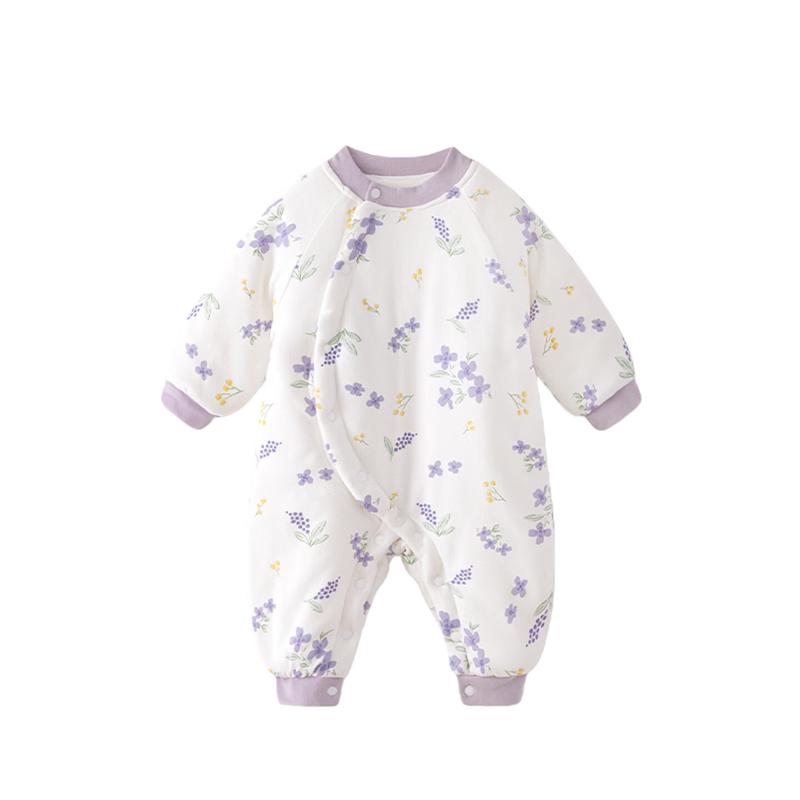 Infant Thermal Padded Cotton Jumpsuit (Winter) 80