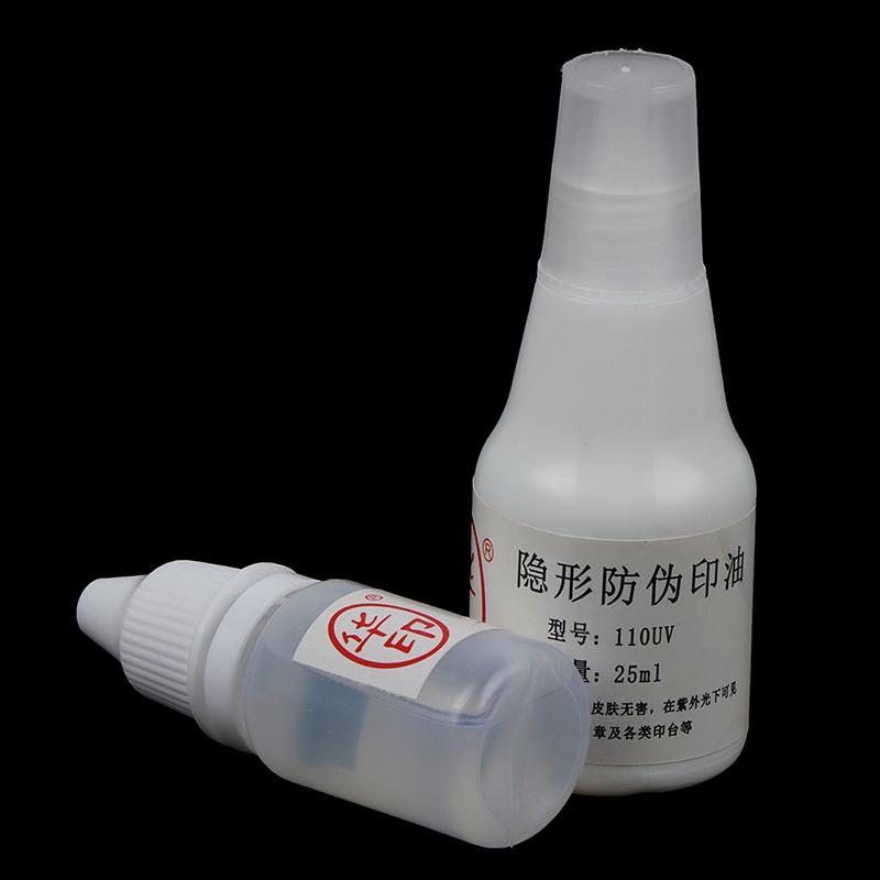 Fotosensitiv Flash Stempel UV Blæk Usynligt Anti-Falsk Fluorescerende Blæk