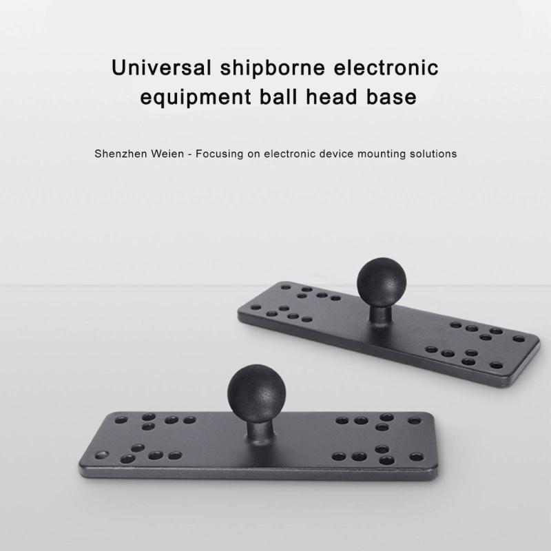 Universal Sonar Device Mount Plastic Metal Mixing Structure Quick Setup Adjustable Positioning Marine Equipment Bracket
