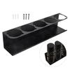Set of 2 Sturdy Metal Bottle and Can Holders with Rustproof Coating Ideal for Garages and Auto Repair Shops Use