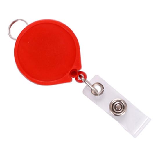 

Зажим для рабочих карточек, практичный, сверхлегкий, без заусенцев, сверхпрочный выдвижной держатель для бейджей, катушка, канцелярские товары