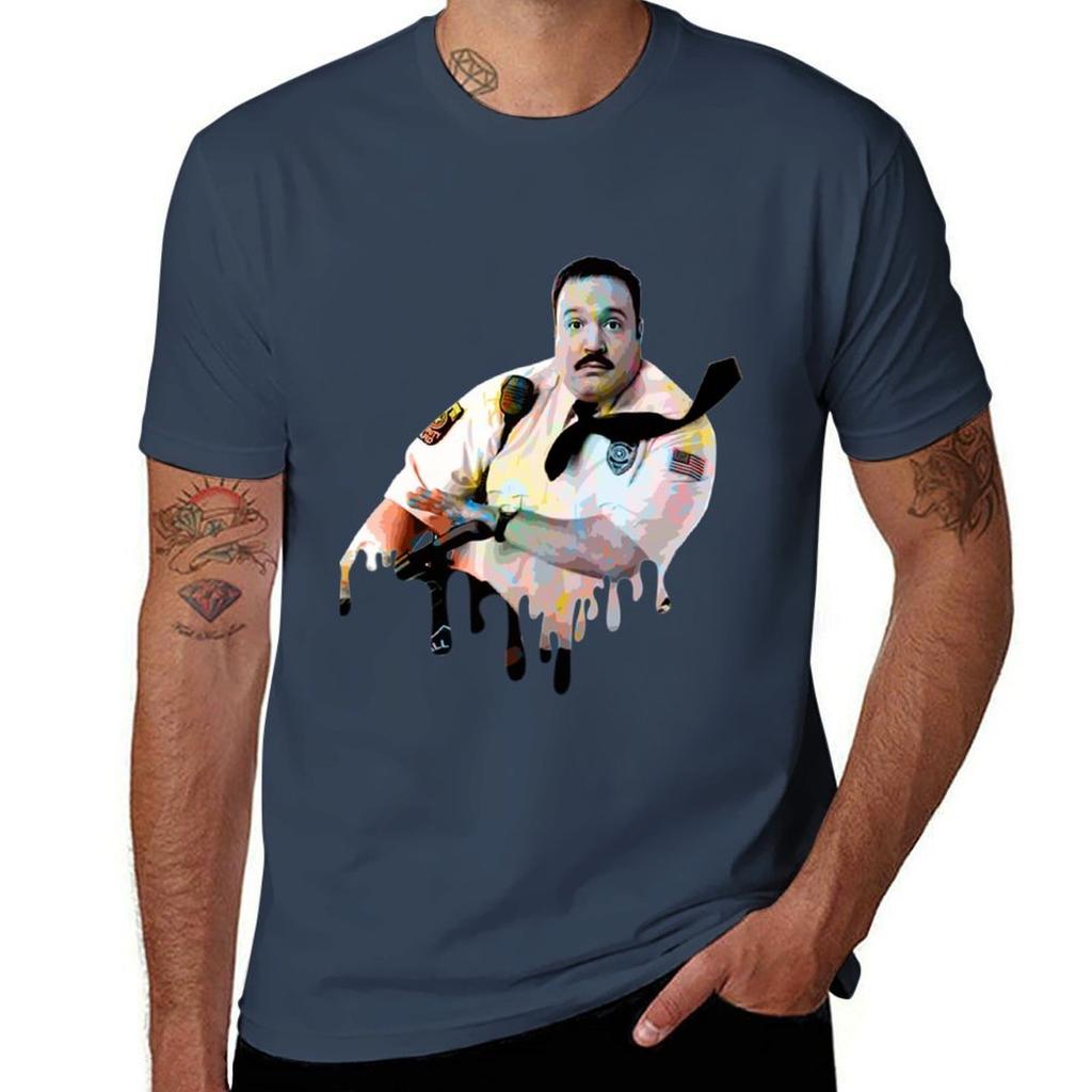 Paul Blart Mall Paul Blart Mall Tshirt Relaxed Casual Short Sleeve Tee
