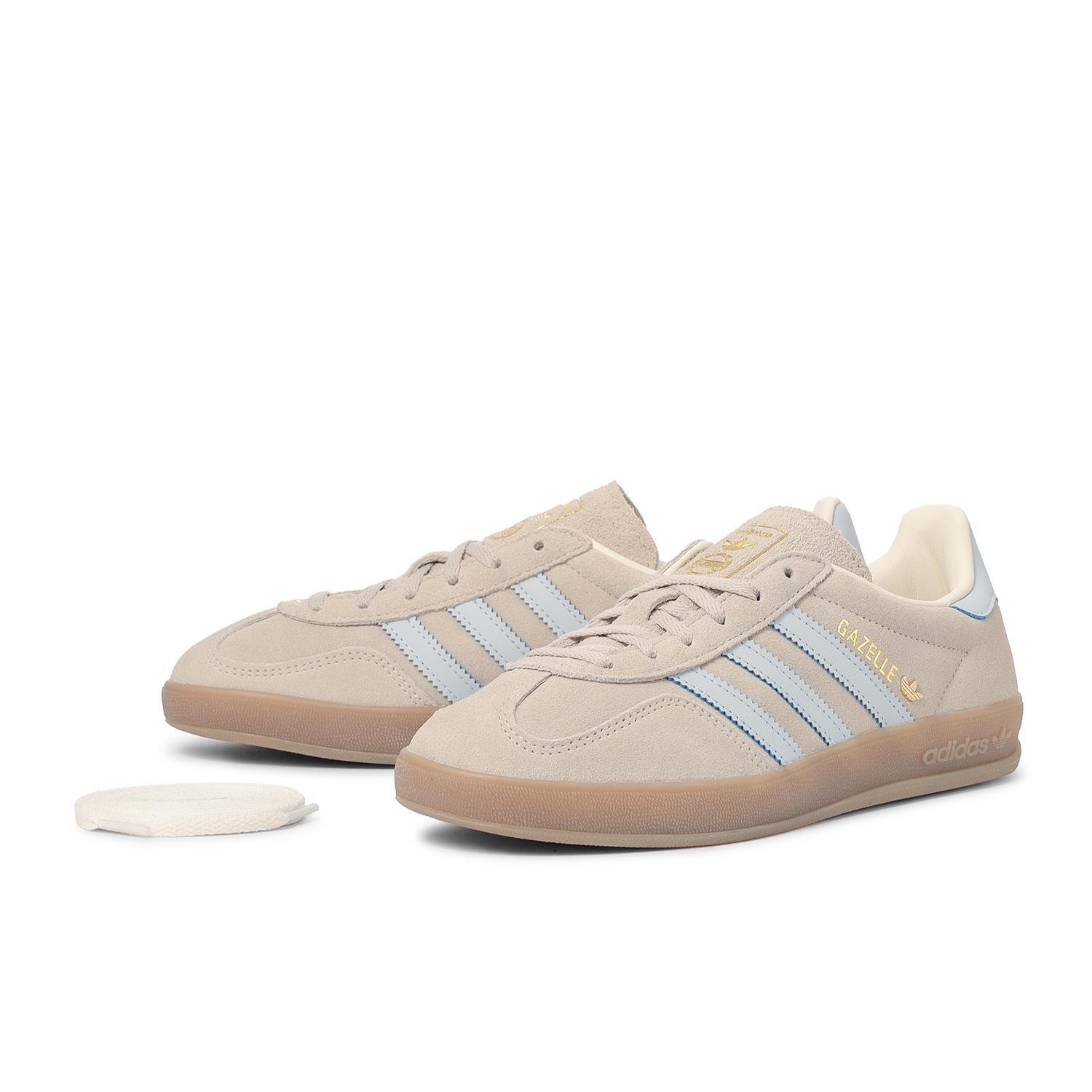 JR2432 adidas Gazelle Indoor Wonder Beige Halo Blue (Женский) 6W