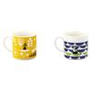 Moomin Kvio Pair of Mugs and (Mushroom Wave)