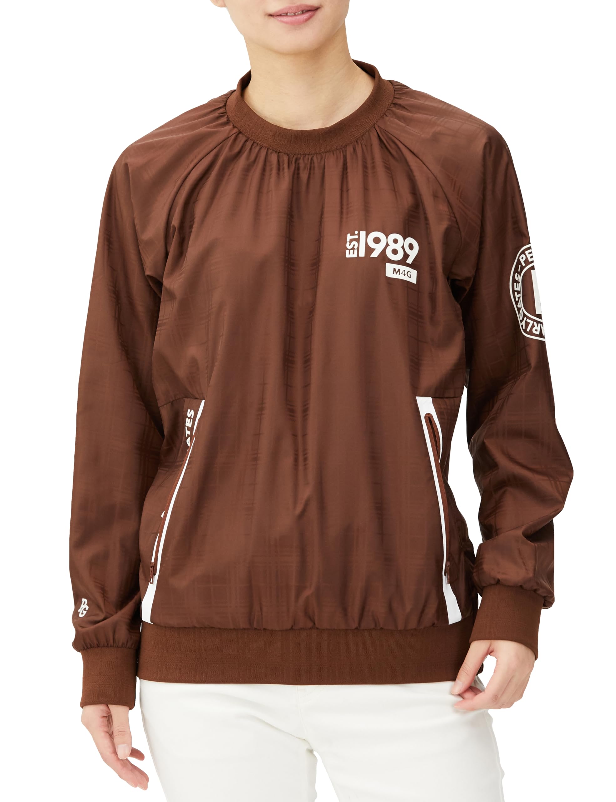 

Водонепроницаемая и дышащая Sneed Jack Heat Storage и верхняя одежда для гольфа 1 [Pearly Gates] Женская (БОЛЬШОЙ чек, растяжка) / / 055-3221008 050_Коричневый [М]