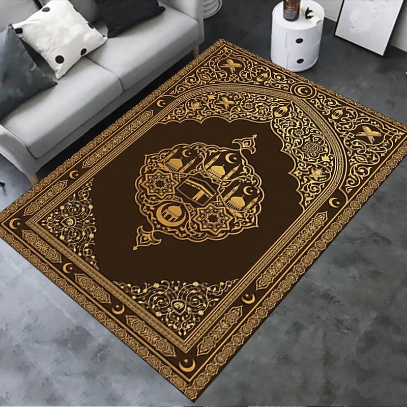 2025 New Muslim Carpet Rug for Living Room Bedroom Home Sofa Decoration,Kids play Non-slip Floor Mat128