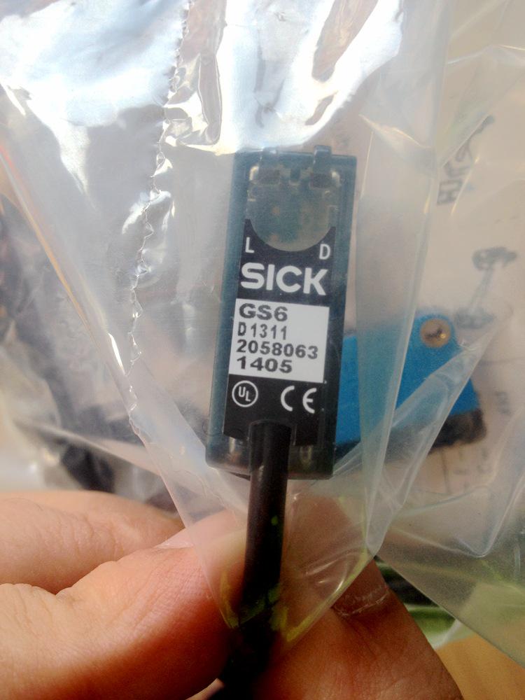 

New Authentic German SICK Photoelectric Switch Models: GE6-N1111, GE6-P1111, GS6-D1311. GSE6-P1112