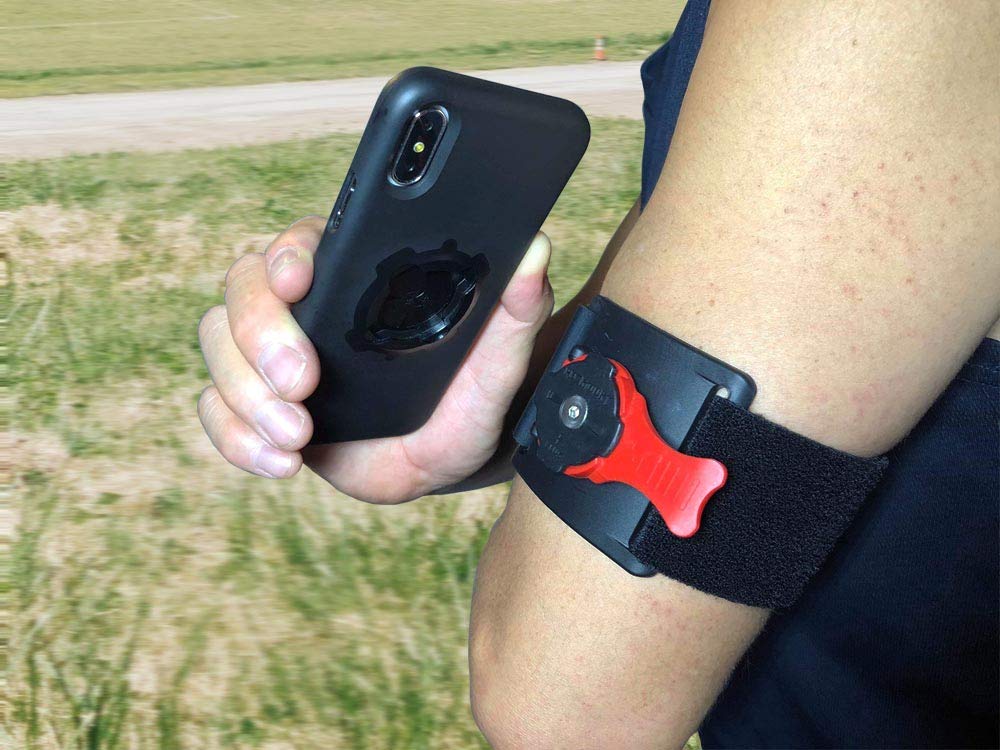 RecMount Plus Run Kit for iPhone 12/12 Pro [R+Run-iPC10] (Sports Armband + Dedicated Case)