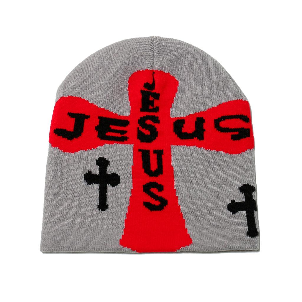 Autumn and Winter New Beanie Wool Hat Cold-proof Knitted Hat Trendy Versatile Warm Jacquard Hat for Men and Women