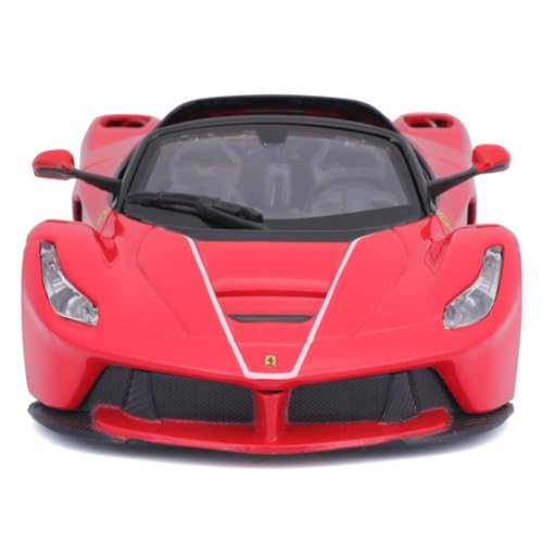 Bburago 1/24 scale Ferrari LaFerrari Aperta Red / Diecast Model Car Finished Product 18-26022 RD