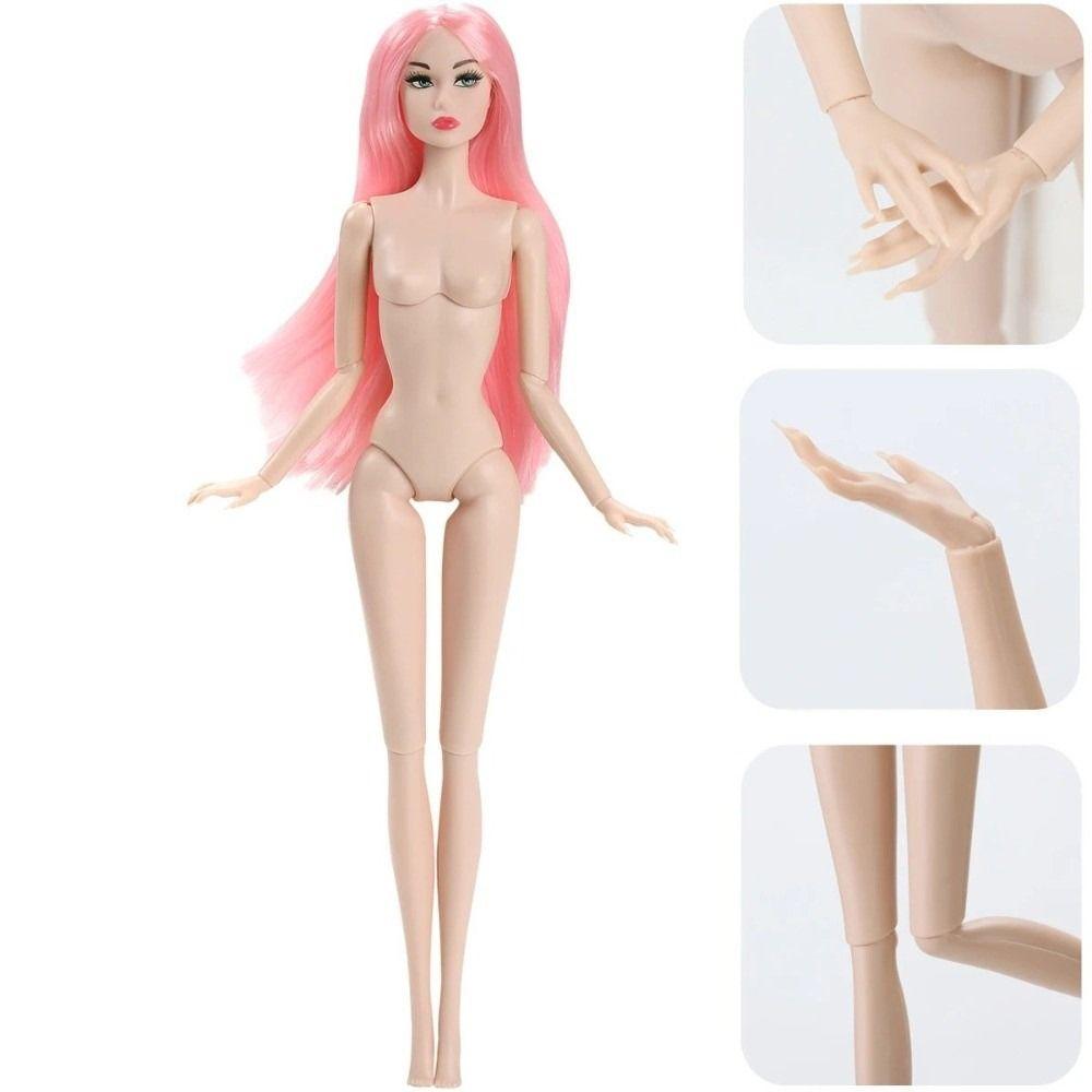 Pohyblivé klouby Supermodelka Nahá panenka 1/6 BJD Figurka Tělo DIY Hračka na oblékání Hračky pro dívky